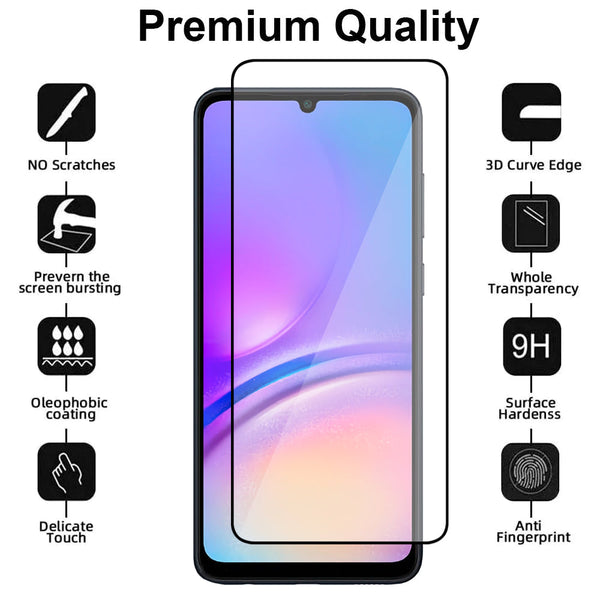 Full Cover Glass Screen Protector for Samsung Galaxy A05S