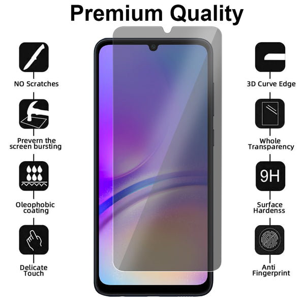 Privacy Glass Screen Protector for Samsung Galaxy A05