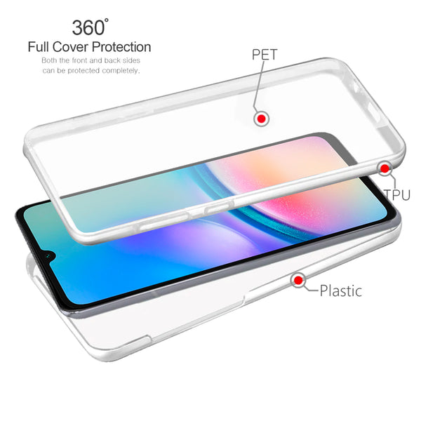 360 Clear Thin  Case for Samsung Galaxy A05s