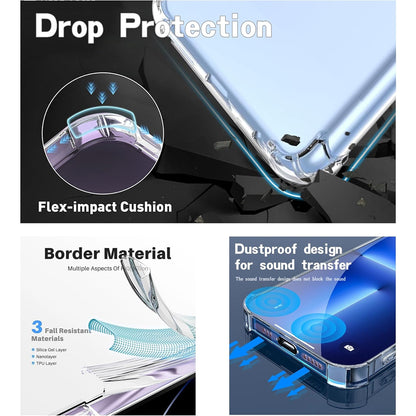 Clear Bumper Case for Samsung Galaxy A06 5G