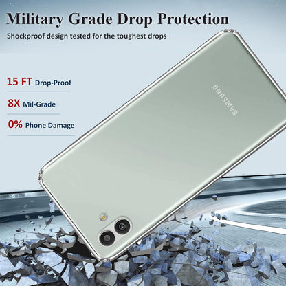 Clear Gel Case for Samsung Galaxy A06 4G