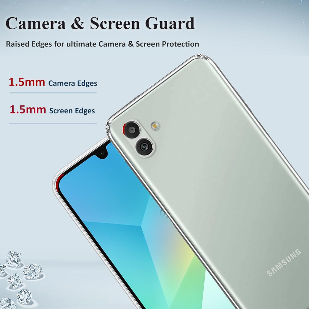 Clear Gel Case for Samsung Galaxy A06 4G