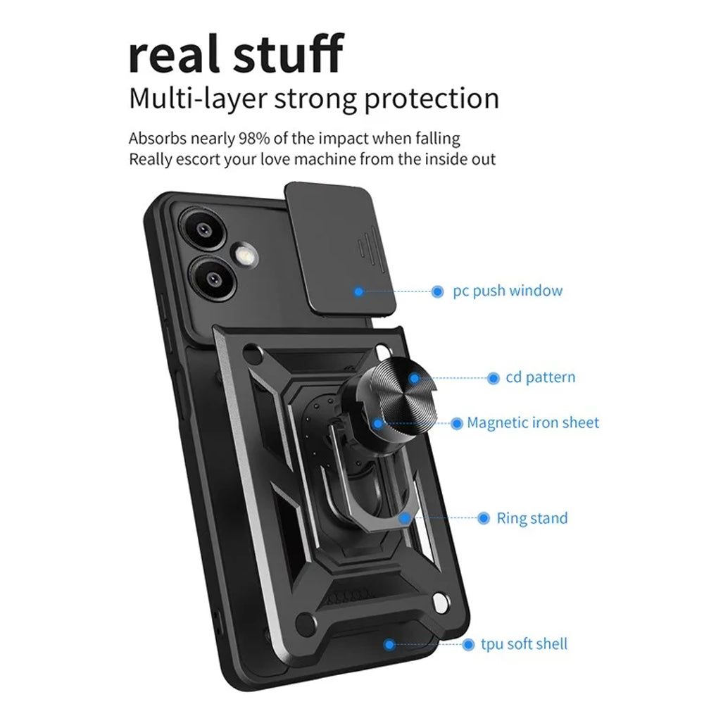 Tough Ring Case for Samsung Galaxy A06 5G