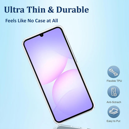 Clear Gel Case for Samsung Galaxy A07