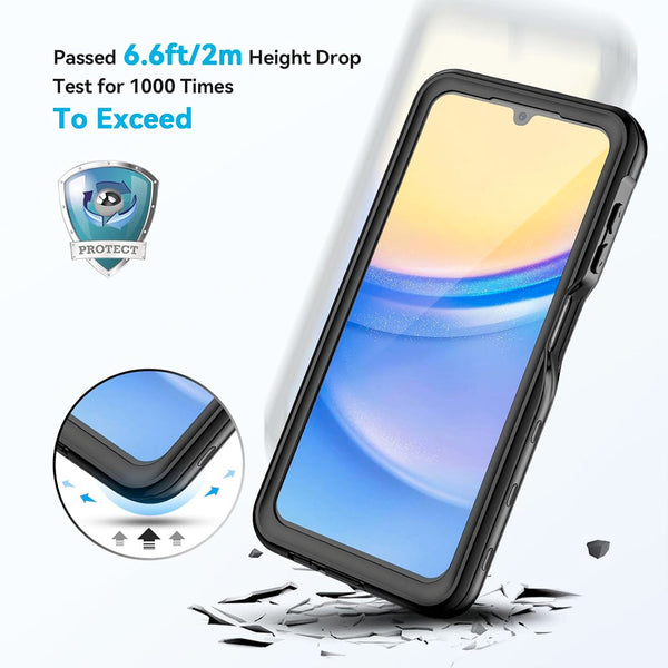 Samsung Galaxy A15 Waterproof case redpepper