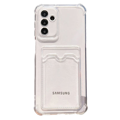 Clear Card Wallet Case for Samsung Galaxy A16 5G