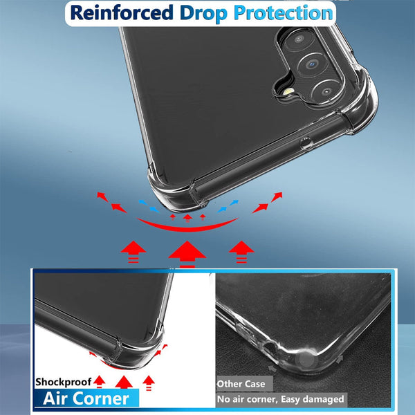 Clear Bumper Case for Samsung Galaxy S24