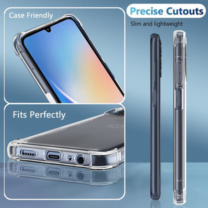 Clear Bumper Case for Samsung Galaxy M34