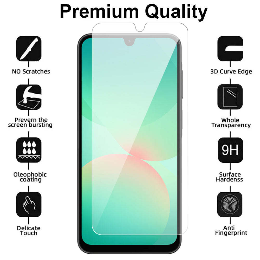 Samsung Galaxy A26 5G Glass Screen Protector (4 pack)