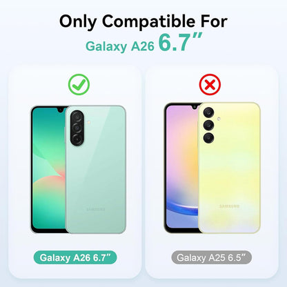 Clear Gel Case for Samsung Galaxy A26 5G