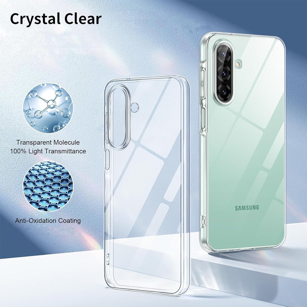 Clear Gel Case for Samsung Galaxy A17 4G