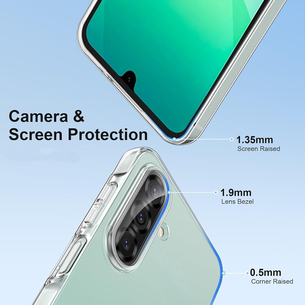 Clear Gel Case for Samsung Galaxy A17 4G