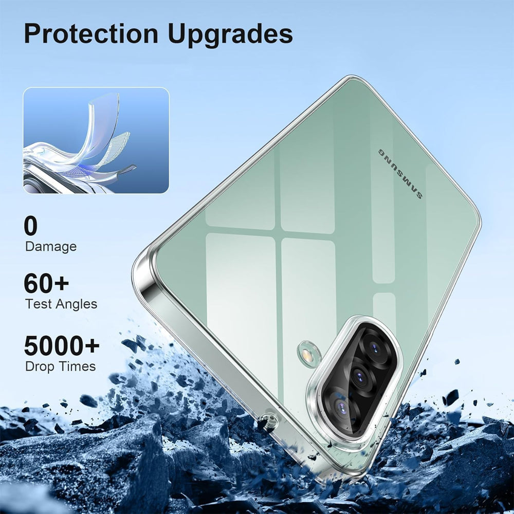 Clear Gel Case for Samsung Galaxy A17 4G