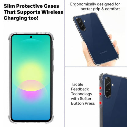 Clear Bumper Case for Samsung Galaxy A27 5G