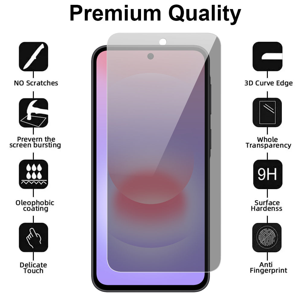 Privacy Glass Screen Protector for Samsung Galaxy A37 5G