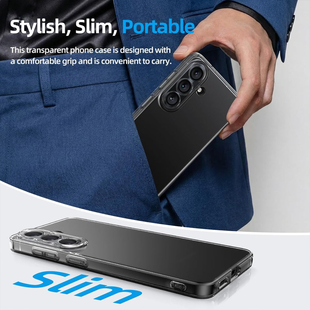 Clear Gel Case for Samsung Galaxy A57 5G