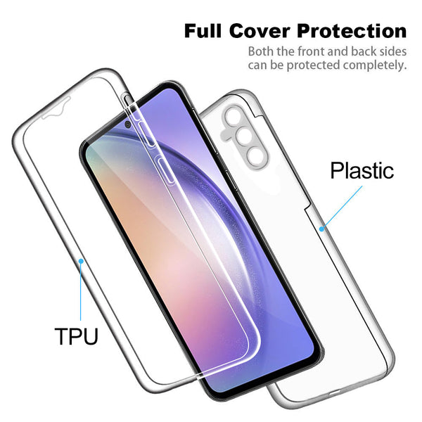 360 Clear Thin Case for Samsung Galaxy A54 5G