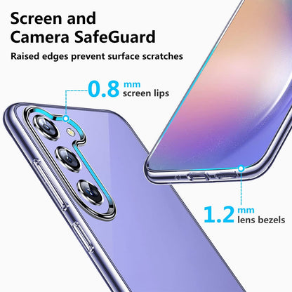 Clear Gel Case for Samsung Galaxy A55 5G