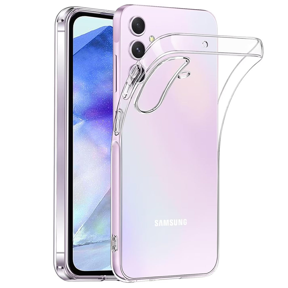Clear Gel Case for Samsung Galaxy A55 5G