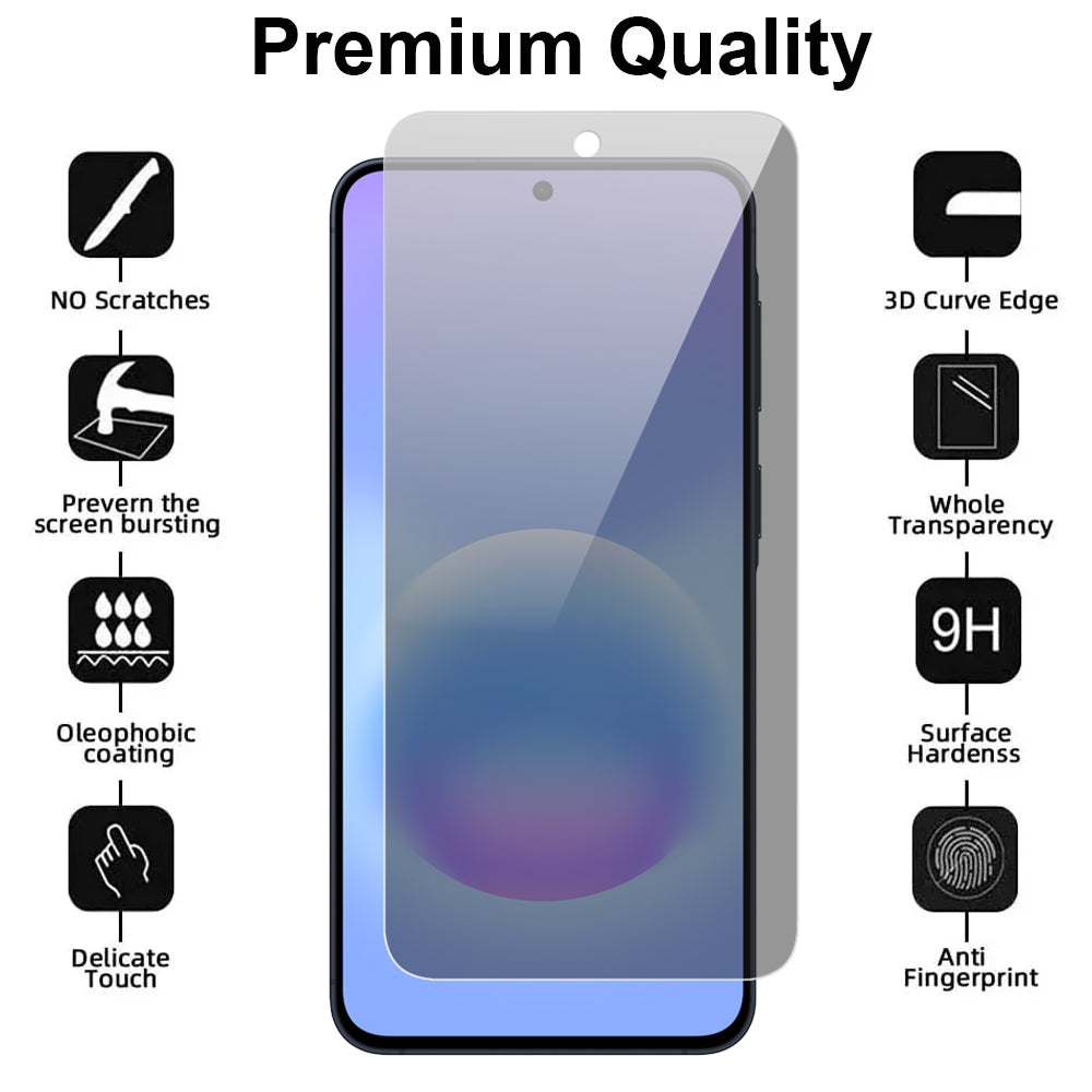 Privacy Glass Screen Protector for Samsung Galaxy A57 5G