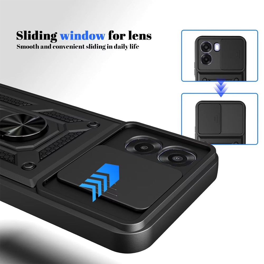Tough Ring Case for OPPO A6x 4G