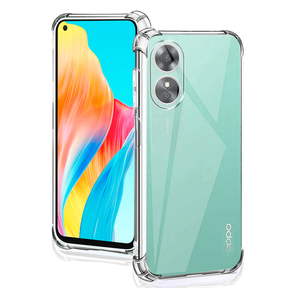 Bumper Hard Clear Case for OPPO A78 4G