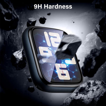 Apple Watch SE Series 2 40mm Glass Screen Protector Alignment Kit by SwiftShield (2 Pack - Black)