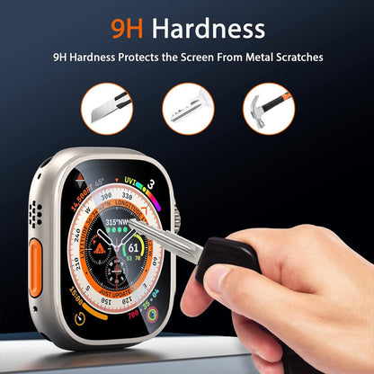 Apple Watch Ultra 3 49mm Glass Screen Protector Alignment Kit by SwiftShield (2 Pack)