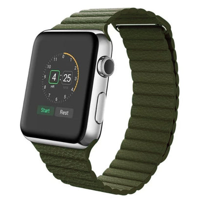 Leather Magnetic Strap for Apple Watch