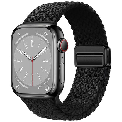 Nylon Stretch Braided Strap for Apple Watch 8