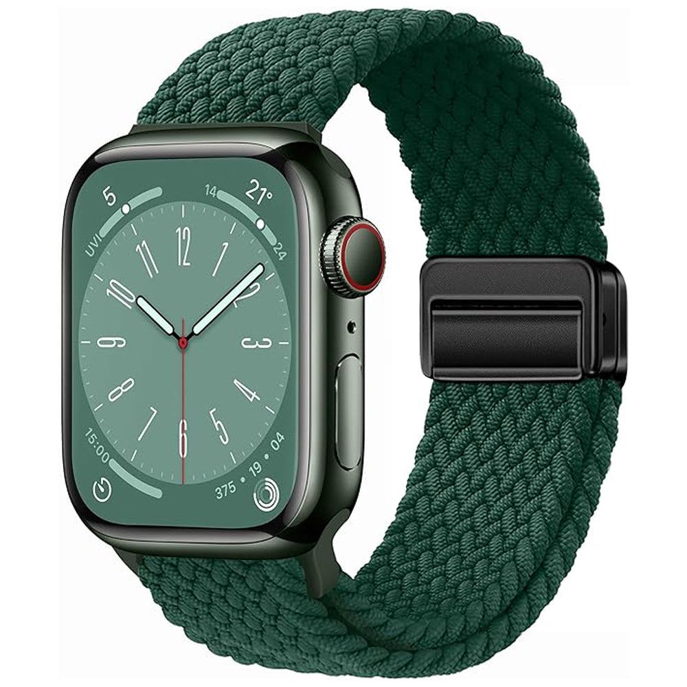 Nylon Stretch Braided Strap for Apple Watch 8