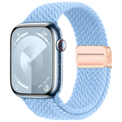 Nylon Stretch Braided Strap for Apple Watch 8