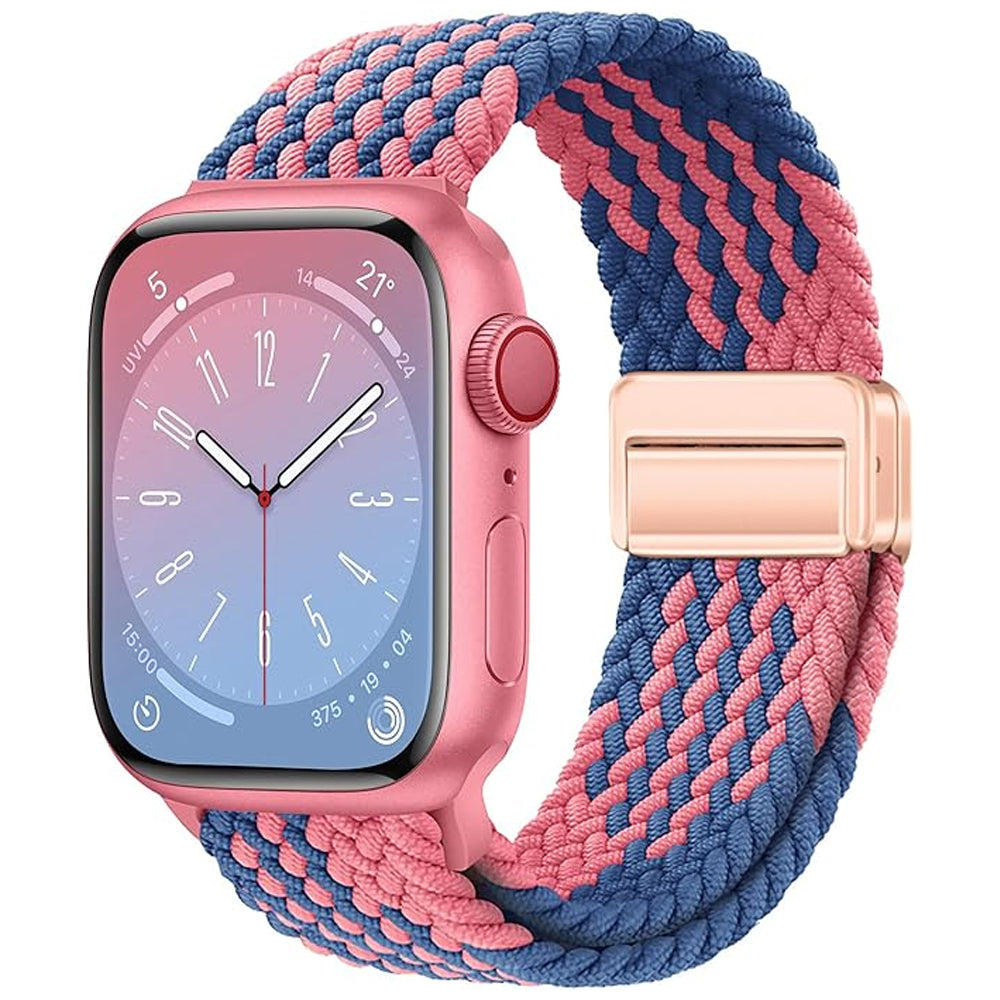 Nylon Stretch Braided Strap for Apple Watch 8