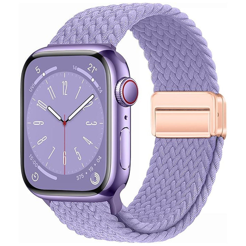 Nylon Stretch Braided Strap for Apple Watch 8