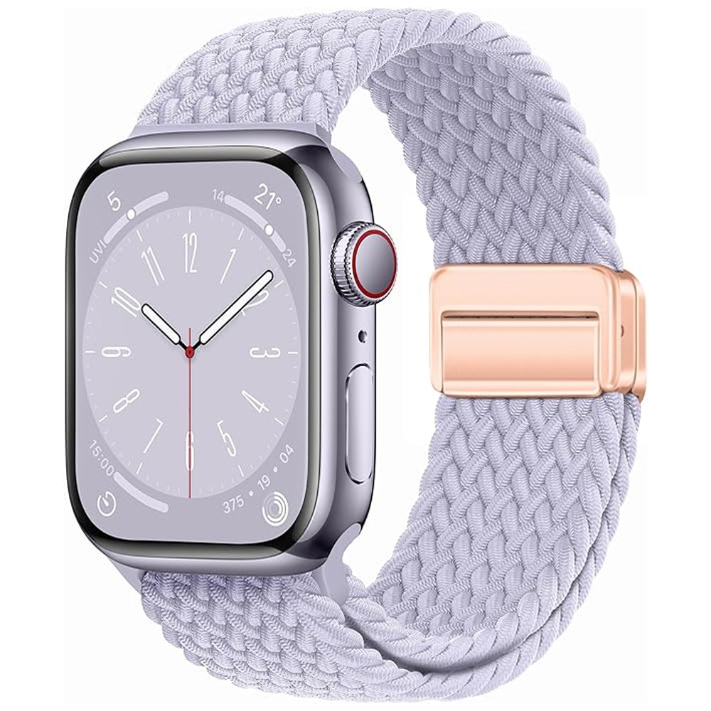 Nylon Stretch Braided Strap for Apple Watch 8