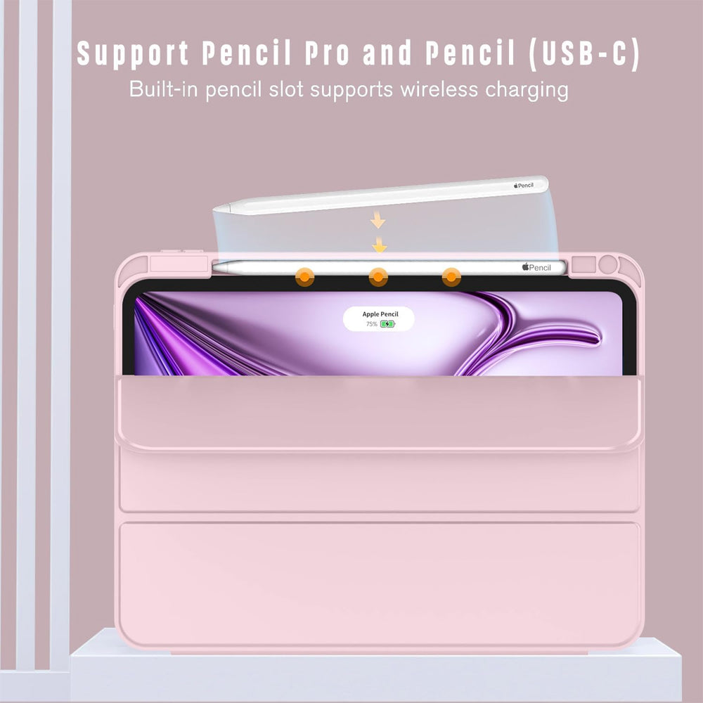 Smart Cover Pencil Case for iPad Pro 12.9" (4th 5th 6th gen)