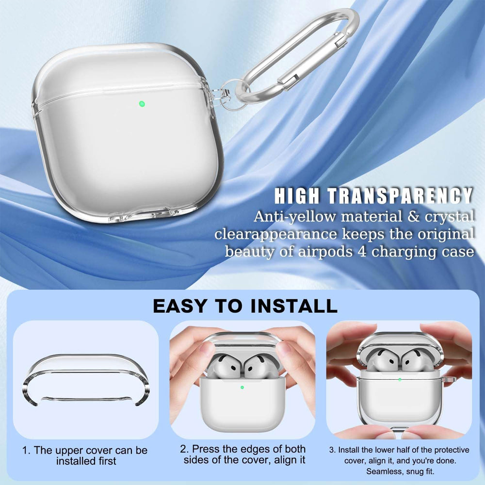 Clear Case for Apple Airpods (4th Generation)