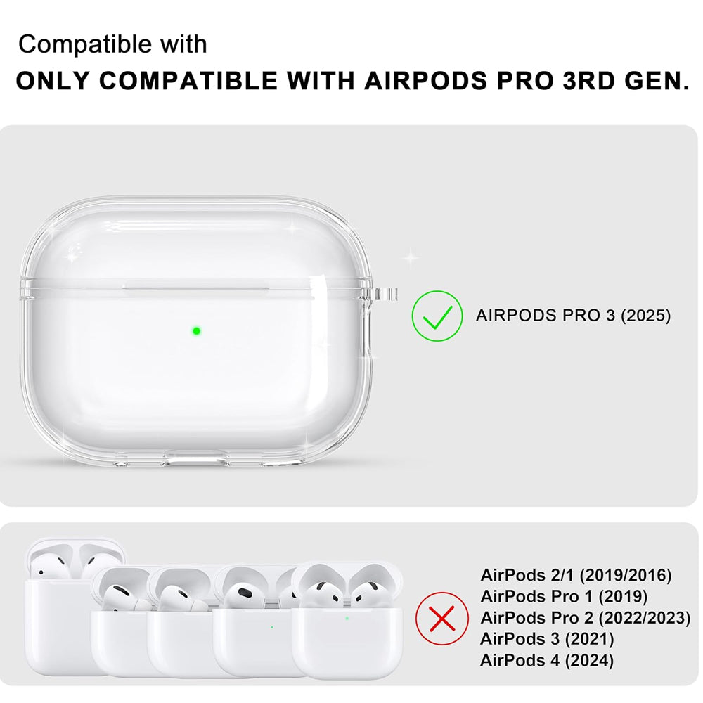 Protective Gel Case for Apple AirPods Pro 3