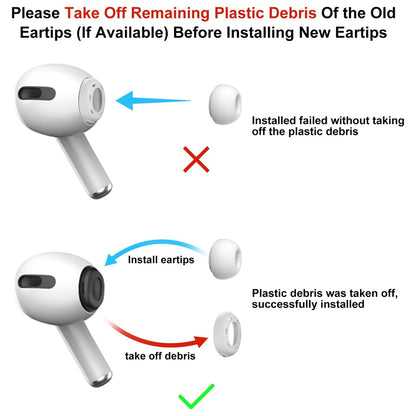 Replacement Ear Tips for AirPods Pro (1st Generation)