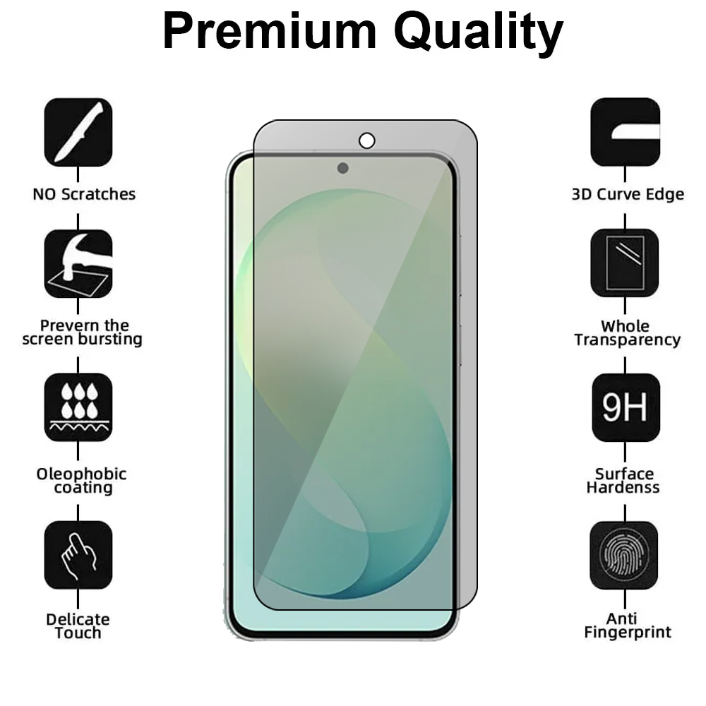 Anti-Glare Matte Glass Screen Protector for Samsung Galaxy S26 FE