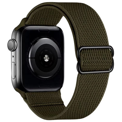 Nylon Stretch Strap for Apple Watch Series 10