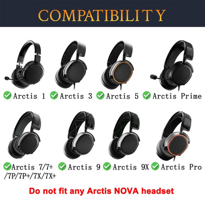 Earphone Pad Replacements for SteelSeries Arctis 1
