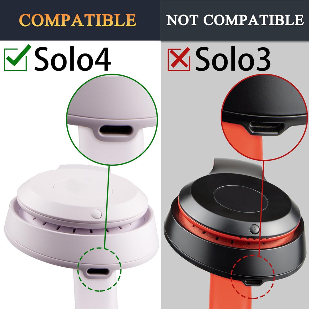 Replacement Ear Pads Compatible with Beats Solo 4