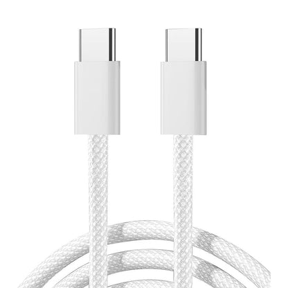 Braided Nylon USB-C to USB-C cable (1m)