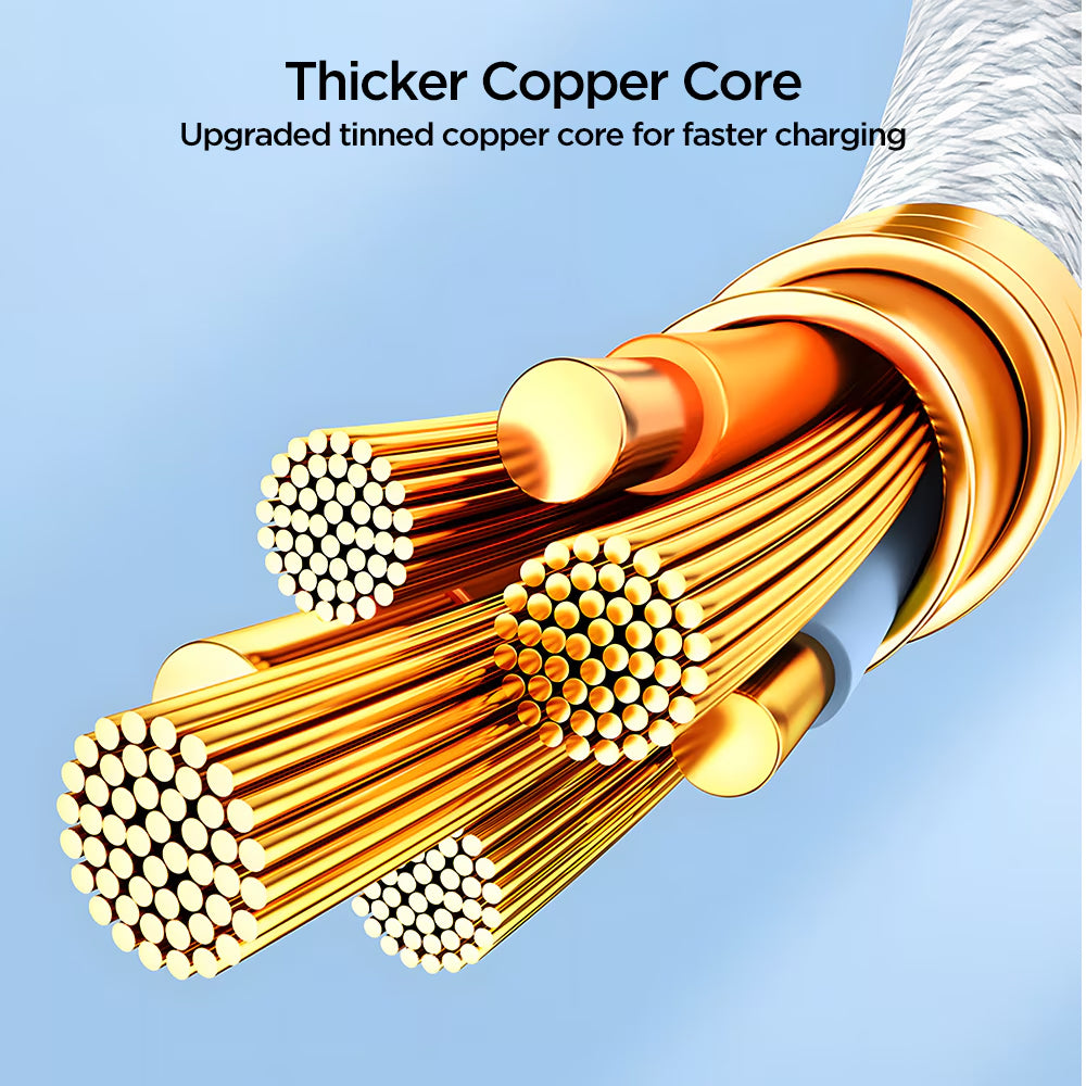 Braided Nylon USB-C to USB-C cable (1m)