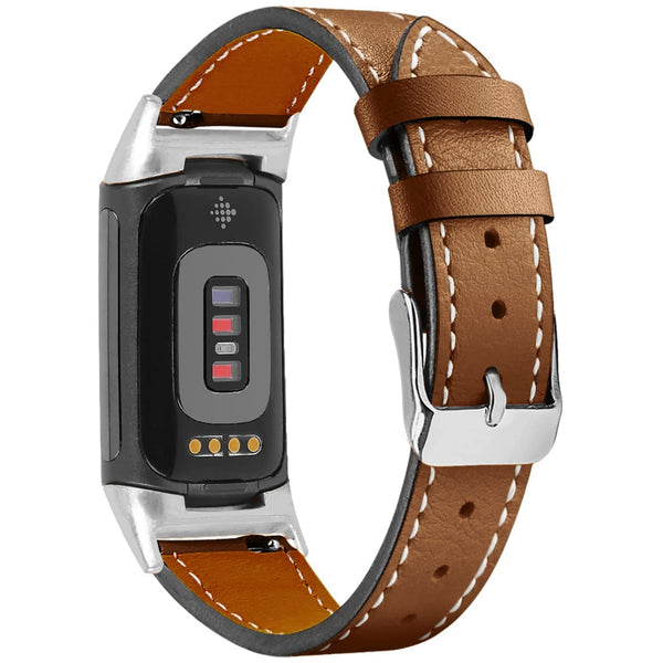 Leather Band for Fitbit Charge 5