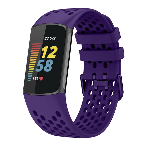 Rubber Sports Strap for Fitbit Charge 5