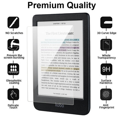 Glass Screen Protector for Kobo Clara Colour 6"