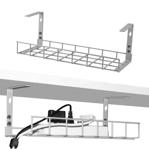 Under Desk Cable Management Basket Tray