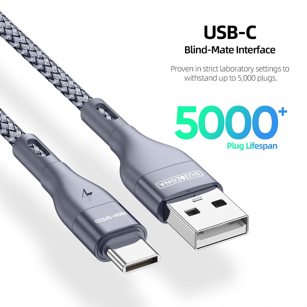 High-Density USB-A to USB-C cable (2m)